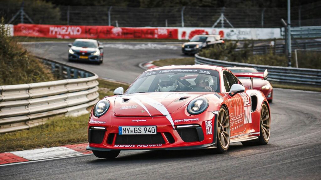 Porsche auf der Nordschleife