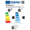 Bridgestone Potenza S001 225 40 R19 89Y RFT ALF GIU Reifenlabel