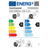 Continental WinterContact TS 870 P 245 45 R21 104V XL FR Reifenlabel