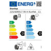 Dunlop SP Winter Sport 3D 225 60 R17 99H MS ROF Reifenlabel