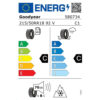 Goodyear UltraGrip Performance 3 215 50 R18 92V FP Reifenlabel