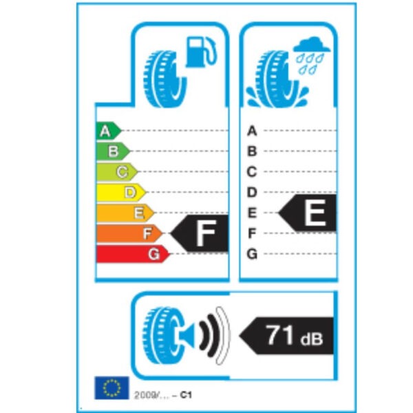 Nankang Sportnex AR-1 185 60R13 80V Reifenlabel