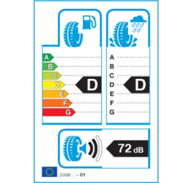 Nankang Sportnex AR-1 205 40 ZR17 84W XL Reifenlabel