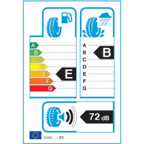 Nankang Sportnex AS-2+ 255 50 ZR19 107W XL runflat Reifenlabel