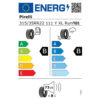 Pirelli P Zero PZ4 315 35 R22 111Y XL r-f ()(KS) Reifenlabel