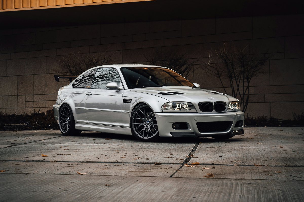 BMW E46 M3 Silber