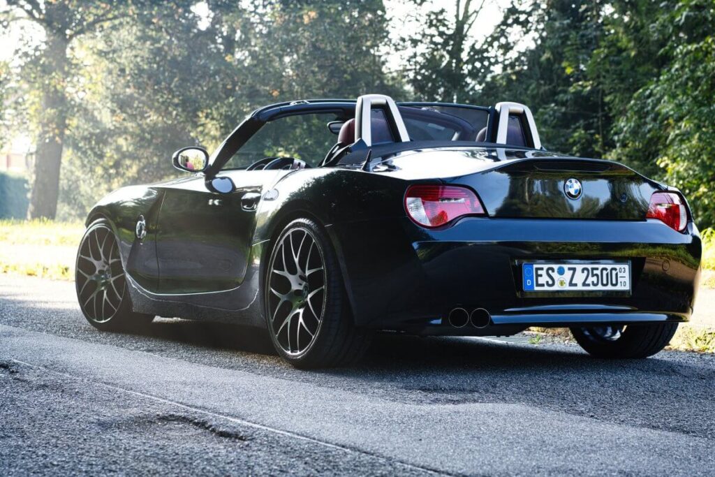 BMW Z4 E85 Roadster Heck