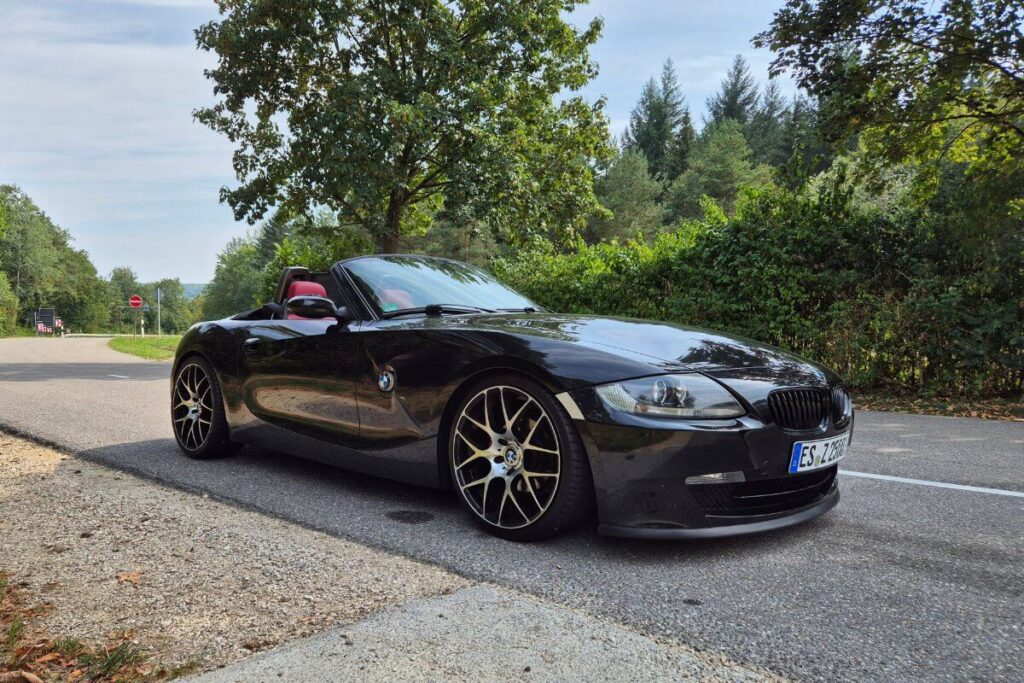 BMW Z4 Roadster Seite Schwarz