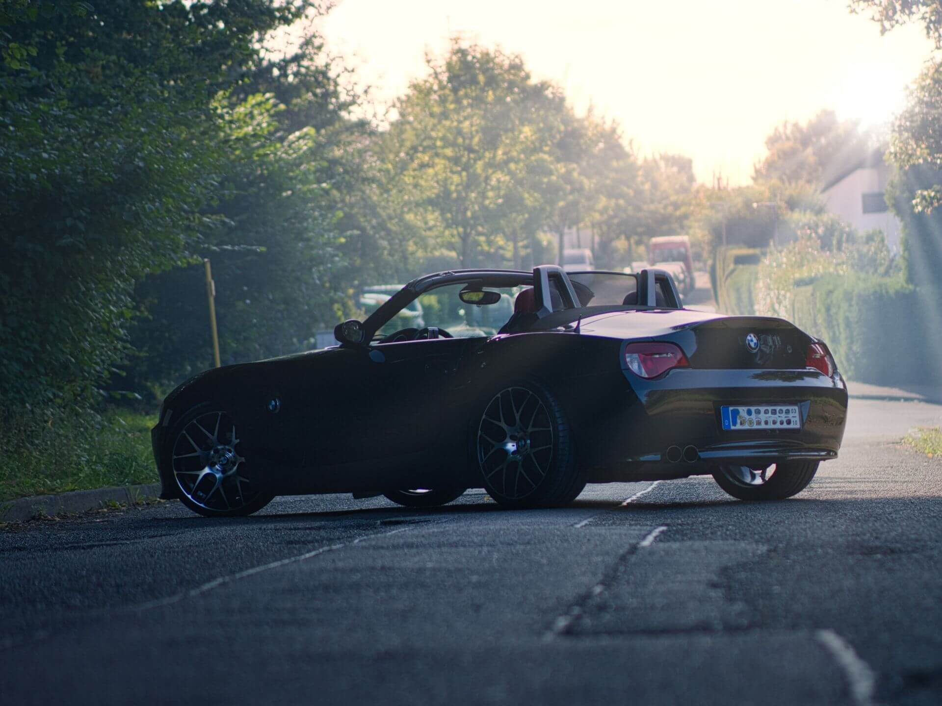BMW Z4 Roadster Hankook Ventus V12 evo2 Test Hinterraeder BMW Z4 Roadster Hankook Ventus V12 evo2 Test Hinterräder