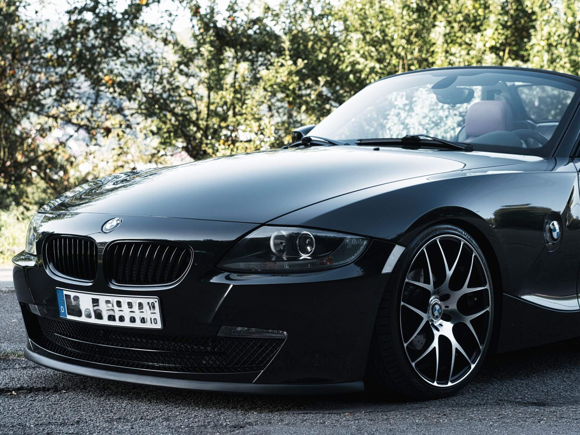 BMW Z4 Roadster Hankook Ventus V12 evo2 Test Vorderraeder BMW Z4 Roadster Hankook Ventus V12 evo2 Test Vorderräder