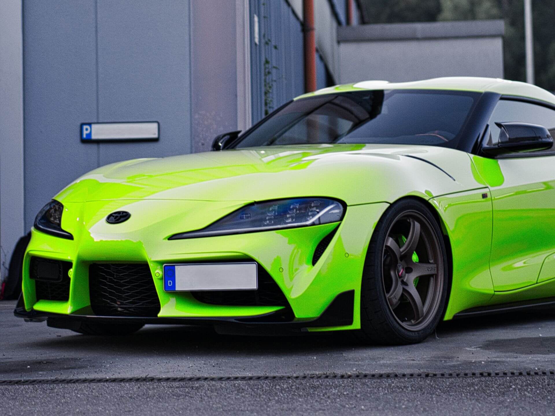 Toyota Supra mit Yokohama Advan A052