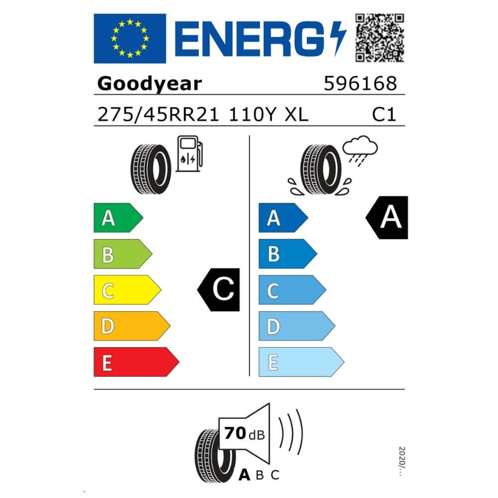 Goodyear Eagle F1 Asymmetric 6 275 45R21 110Y XL SCT Reifenlabel Goodyear Eagle F1 Asymmetric 6 275 45R21 110Y XL SCT Reifenlabel